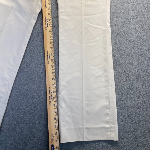 Brooks Brothers Dress Pants Women's Size 6 Cotton,Pockets,Zipper,Cream - Picture 6 of 16